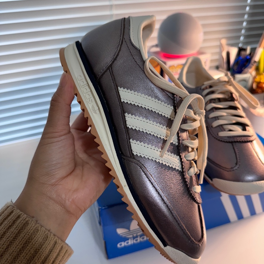 Adidas SL 72 OG Metallic Purple Sneakers